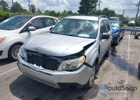 2011 Subaru Forester 2.5X from USA, damaged, VIN JF2SHABC2BH782984